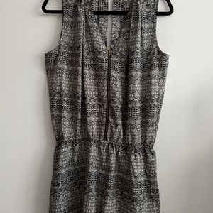 Dex tribal print romper